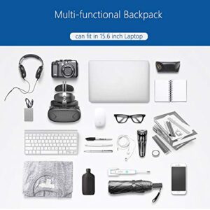 Deumy Water-proof Business Laptop Backpack,4 in1 Multi-Functional Travel Rucksack