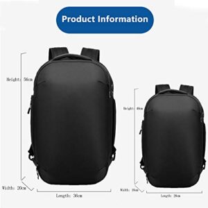 Deumy Water-proof Business Laptop Backpack,4 in1 Multi-Functional Travel Rucksack