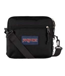 jansport central adaptive accessory bag, black, 6l