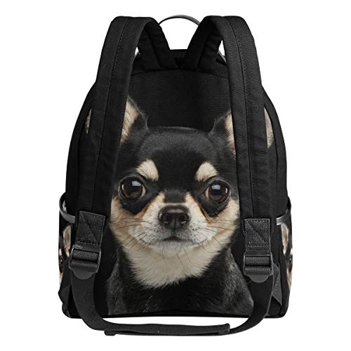 Chihuahua Dog Backpack for Boys Girls School Bookbag Daypack