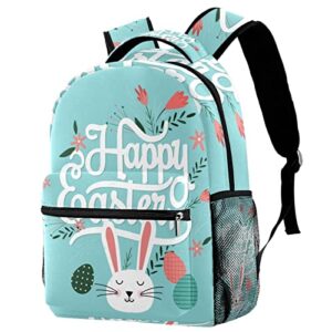 happy easter cute bunny backpack for girls boys for school backpacks