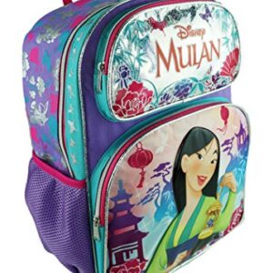 Disney Princess - Mulan Deluxe 16" Full Size Backpack - Pretty and Brave - A19393