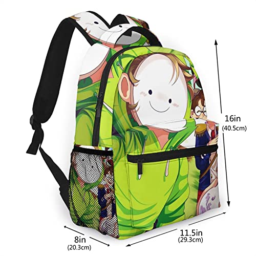 Dream-SMP Backpack School Backpack Laptop Backpack Large Capacity Backpack Lightweight School Bag Back to School