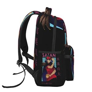 Anime The Devil Is A Part Timer! Laptop Backpack College Bookbag Travel Casual Daypack Boys Girls