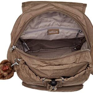 Kipling Backpack, Brown (True Beige True Beige), 27x33.5x19 cm