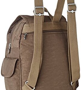 Kipling Backpack, Brown (True Beige True Beige), 27x33.5x19 cm