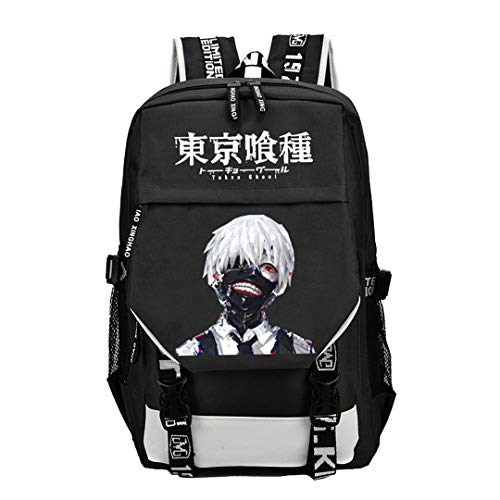 GO2COSY Anime Tokyo Ghoul Backpack Daypack Student Bag Kaneki Ken School Bag Bookbag Shoulder Bag