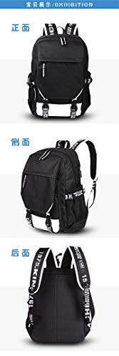 GO2COSY Anime Tokyo Ghoul Backpack Daypack Student Bag Kaneki Ken School Bag Bookbag Shoulder Bag