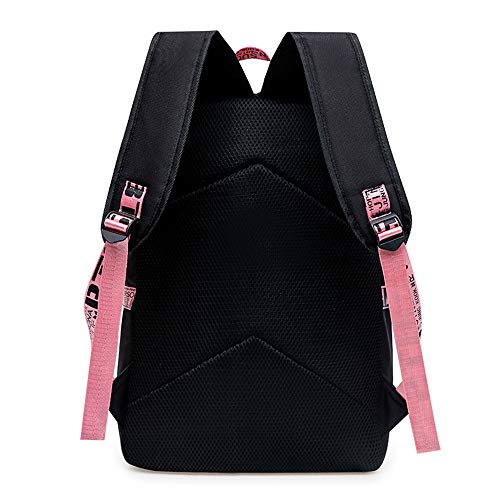 JUSTGOGO Korean KPOP MONSTA X TWICE GOT7 SEVENTEEN Backpack Daypack School Bag Mochila Bookbag