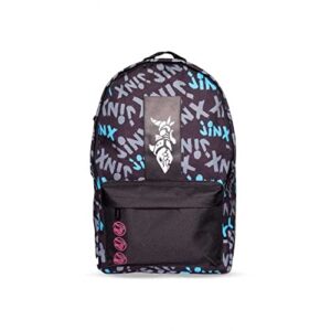 difuzed league of legends – jinx basic backpack, multicolour, one size, multicolour, one size