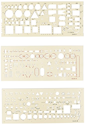 Koh-I-Noor- Set of 3 Electro Templates