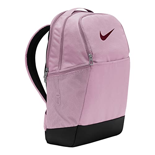 Nike Brasilia 9.5 Training Backpack (Medium, 24L) (Orchid/Black/Dark Beetroot, Medium 24 L)