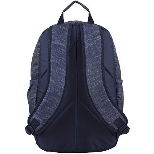 Eastsport Everyday Classic Backpack with Interior Tech Sleeve, Navy Chambray