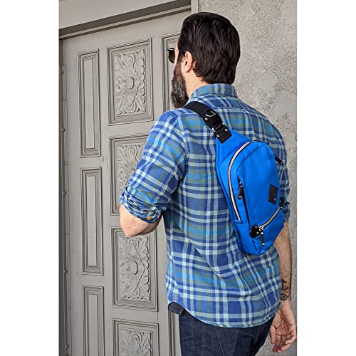 IPPINKA Harvest Label - Sling Pack Cordura - 3 Zippers - Blue