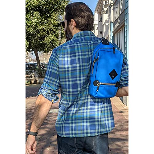 IPPINKA Harvest Label - Sling Pack Cordura - 3 Zippers - Blue