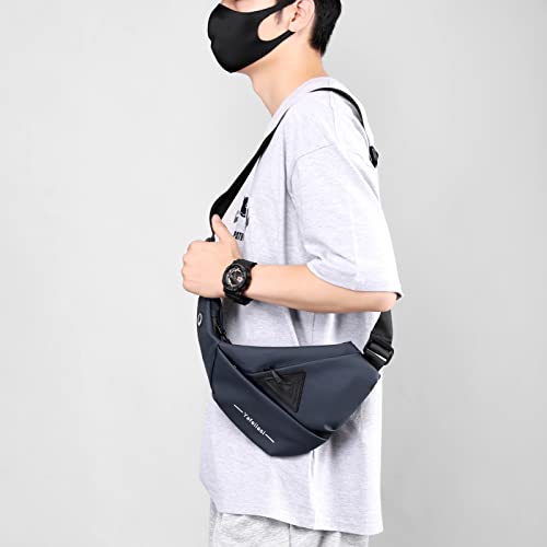 Ohenjoy Sling Backpack Chest Bag for Men Casual Crossbody Shoulder Fanny Pack Water-repellent