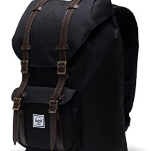 Herschel Supply Co. Little America Mid-Volume Black/Chicory Coffee One Size