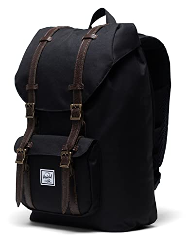 Herschel Supply Co. Little America Mid-Volume Black/Chicory Coffee One Size