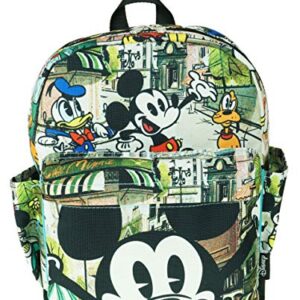 KBNL Mickey Mouse 12inch Deluxe All Over Print Daypack A21376 Medium