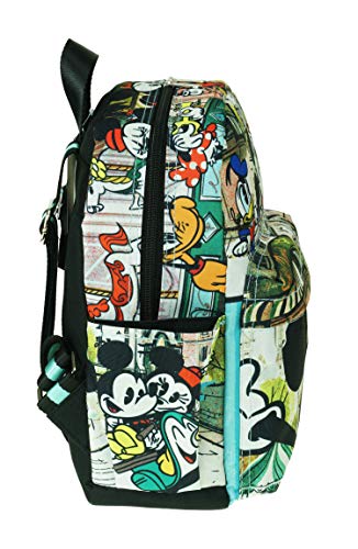 KBNL Mickey Mouse 12inch Deluxe All Over Print Daypack A21376 Medium