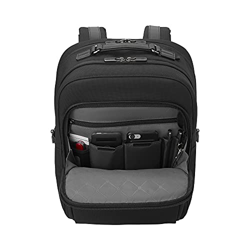 VICTORINOX(ビクトリノックス) Men's Official Authentic Backpack, Black (Black 19-3911tcx)