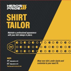 Hero's Pride Shirt Tailor for Police Officers Duty Sports Golf - available in White Gray and upto 60"