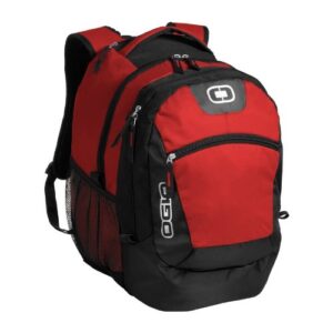 ogio rogue laptop backpack (red)