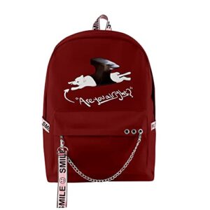 are you alright lovejoy pebble brain wilbur soot merch backpack oxford school bag teenager child bag travel backpack (1.2)