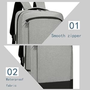 #9955T4 Laptop Backpack 156 Inch Business Slim Durable Laptops Travel Backpacks with USB Charging Port College School Compute