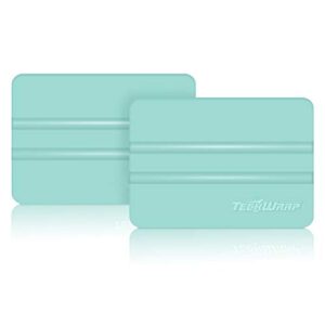 TECKWRAP Craft Mint Squeegee Vinyl Scraper Decal Applicator Tool 2pcs/Pack