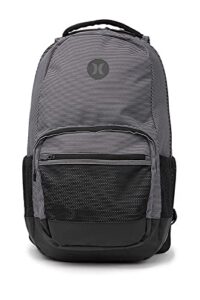 hurley patrol ii backpack with laptop sleeve, black/white