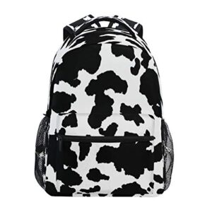 backpack geometrical animal skin cow print travel daypack large capacity rucksack high school book bag computer laptop bag for girls boys women men…