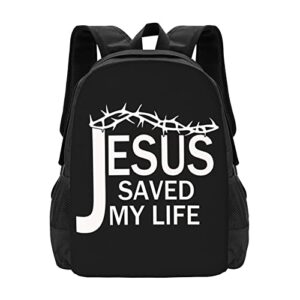 darleks jesus christian faith cross backpacks for teen,large-capacity backpacks, casual school bags, school bags, lightweight water-repellent school bags and travel bags, black