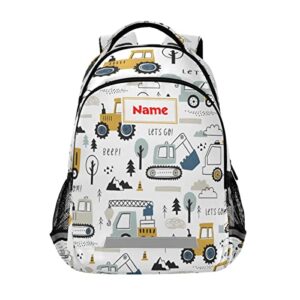 custom kid’s name backpack bookbag school bag travel bag for girls boys teen