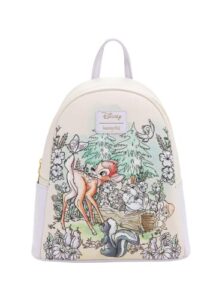 loungefly disney bambi forest friends mini backpack