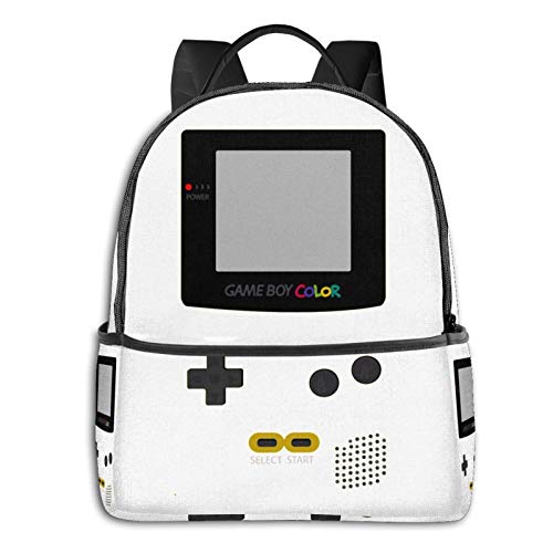 Gameboy Color Pullover Hoodie Student School Bag School Cycling Leisure Travel Camping Outdoor Backpack