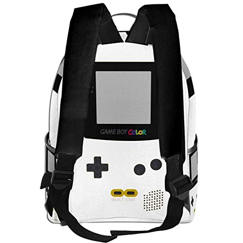 Gameboy Color Pullover Hoodie Student School Bag School Cycling Leisure Travel Camping Outdoor Backpack