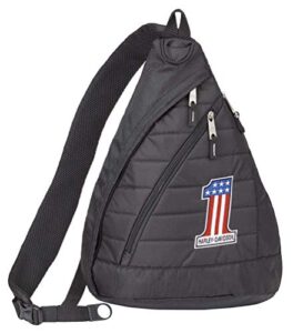 harley-davidson #1 rwb logo quilted travel large sling backpack 90820-number1
