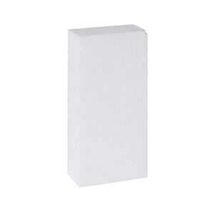 6 Pack Foam Blocks for Crafts, Polystyrene Brick Rectangles for DIY, Packing, Centerpieces (8 x 4 x 2 in)