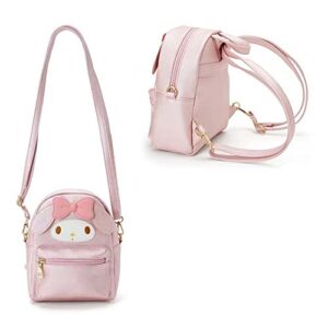 anime cute cartoon black and yellow mini backpack bag shoulder bag backpack handbag for kids girls fans (pink)