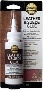 aleene’s leather & suede craft glue, white