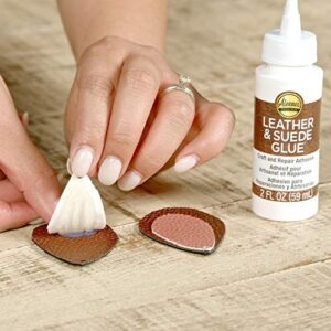 Aleene's Leather & Suede Craft Glue, White