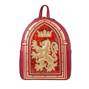 danielle nicole x harry potter gryffindor stained glass backpack