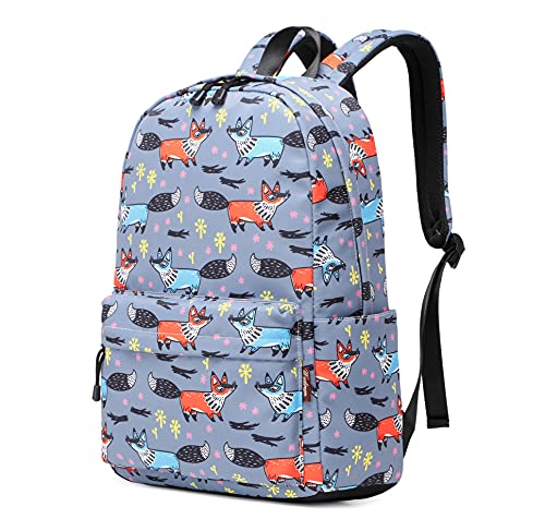 Wadirum Girl Fashion Printed School Bag Cute Backpack Purse for Women Fox