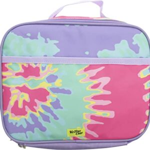 Western Chief Multi Compartment Backpack Bundle with Lunch Box and Pencil Pouch for Boys and Girls, Tie Dye, Medium