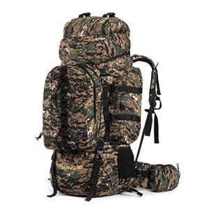 TriPole Colonel 85 litres Rucksack + Detachable Day Pack, Digital Camouflage