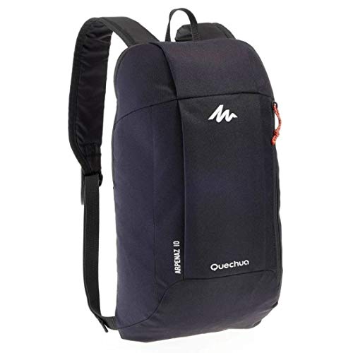 Quechua Kids Adults X-Sports Decathlon 10L Outdoor Day Backpack Small - Dark Charcoal