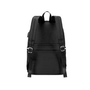 Wadirum Fashion Backpack Purse for Women Cute School Bag for Girl Black