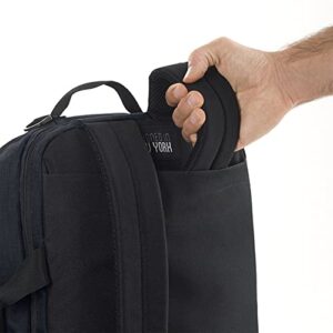 Solo Velocity 15.6 Inch Laptop Hybrid Backpack Briefcase, Navy/Grey