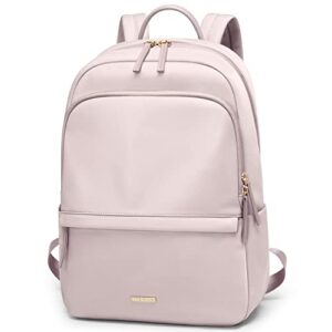 golf supags laptop backpack for women slim computer bag work travel college backpack purse fits 14 inch notebook (pink)